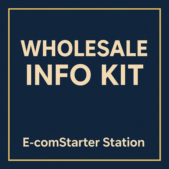 Wholesale Info Kit • E-comStarter Station (Physical Guide Included) - Picture 1 of 3